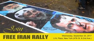 Free Iran Rally Poster