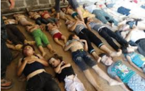 gassed by bashar al assad