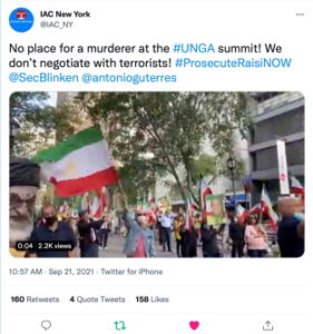 raisi genocidal deeds