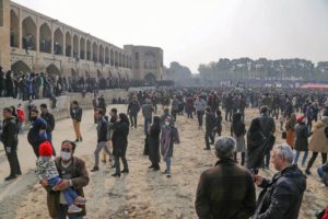 protests in Esfahan on water crisis